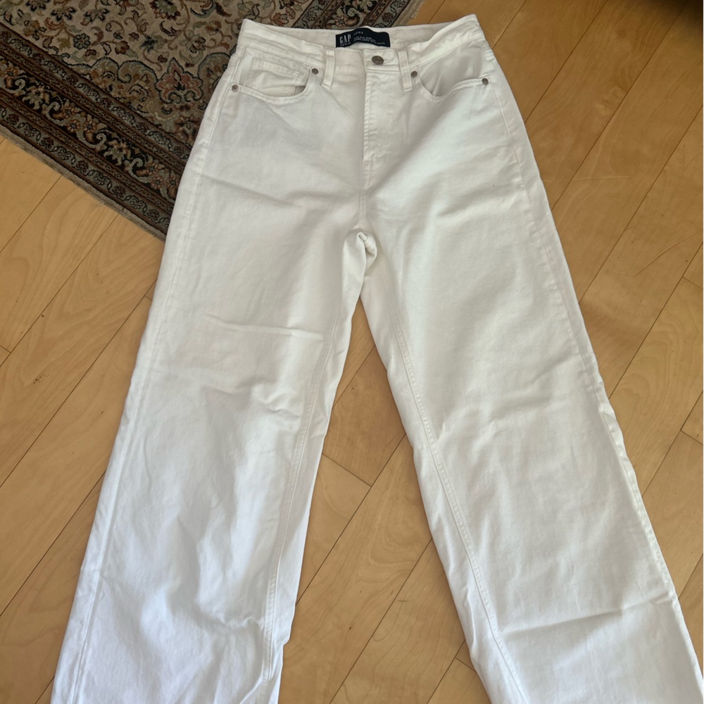 GAP Women's high rise wide leg denim